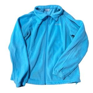 Columbia Sky Blue Fleece Jacket